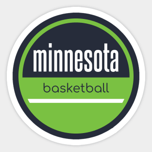 minnesota basketball Sticker